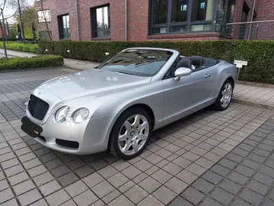 Gebraucht Bentley Continental GT Convertible Mulliner 559 PS (411 kW) 2008 Silber Cabrio