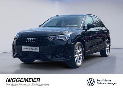 Gebraucht Audi Q3 S-Line 150 PS (110 kW) 2021 Mythos black metallic (metallic) SUV