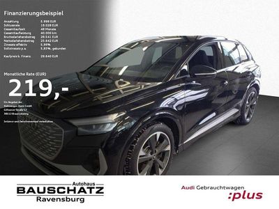 Mythosschwarz Gebraucht 2022 Audi Q4 e-tron Ambiente SUV | 29.640 € (Fairer Preis)