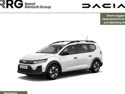 Ny Dacia Jogger Essentiel 122 HK (89 kW) 2026 Hvid MPV
