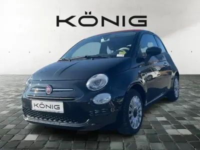 Brugt Fiat 500C Basis 69 HK (50 kW) 2023 Sort Cabriolet