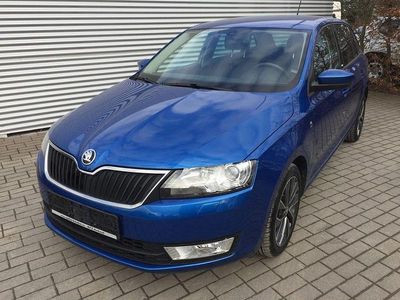 Gebraucht Skoda Rapid 105 PS (77 kW) 2015 Blau Kleinwagen