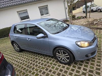 Gebraucht VW Golf VI Comfortline 122 PS (89 kW) 2010 Blau Kleinwagen