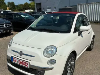 Gebraucht Fiat 500C Lounge 69 PS (50 kW) 2010 Bianco bianco/ bossa nova/calc Cabrio