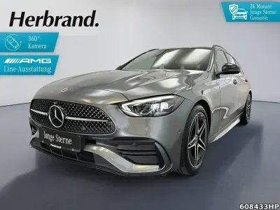 Gebraucht Mercedes C300 AMG 265 PS (194 kW) 2022 Metalliclack selenitgrau Kombi