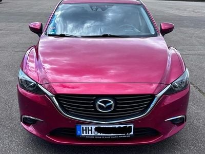 Begagnad Mazda 6 Sports-Line 175 HK (128 kW) 2016 Röd Kombi