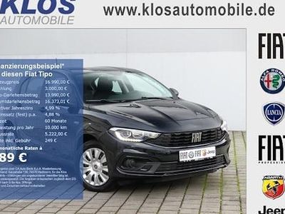 Käytetty Fiat Tipo 130 HP (95 kW) 2024 Musta Sedan