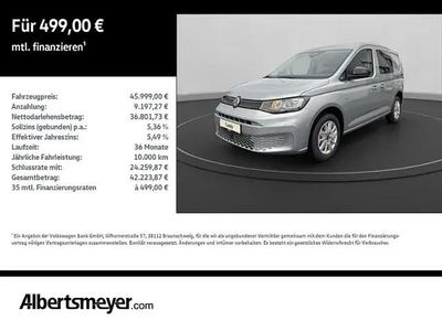 Nuova VW Caddy 90 CV (66 kW) 2026 Argento Monovolume