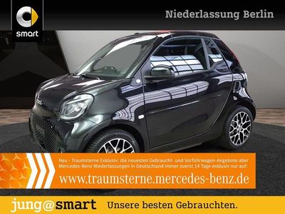 Schwarz Gebraucht 2021 Smart ForTwo Electric Drive Prime Exclusive Cabrio | 14.390 € (Fairer Preis)