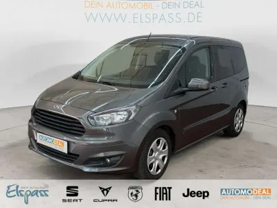 Gebraucht Ford Tourneo Courier Trend 101 PS (74 kW) 2018 Metallic) (grau Van / Kleinbus