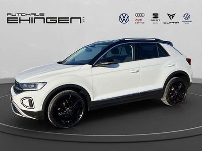 Gebraucht VW T-Roc Style 110 PS (80 kW) 2022 Pure white/deep black perleffekt SUV