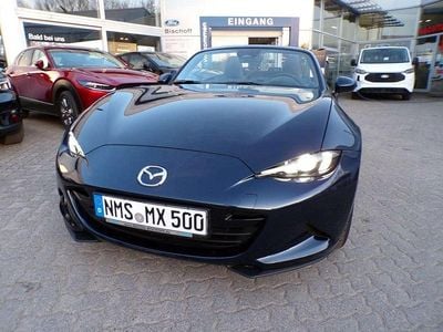 Neu Mazda MX5 Exclusive-Line 132 PS (97 kW) 2025 Deep crystal blue metallic Cabrio