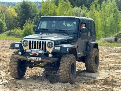Gebraucht Jeep Wrangler Sport 177 PS (130 kW) 2001 Schwarz SUV