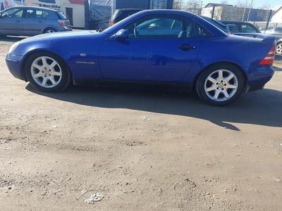 Gebraucht Mercedes SLK230 193 PS (141 kW) 1998 Blau Cabrio