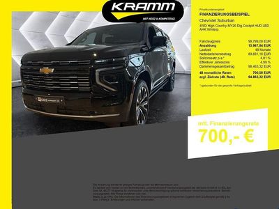 Neu Chevrolet Suburban 426 PS (313 kW) 2025 Schwarz SUV