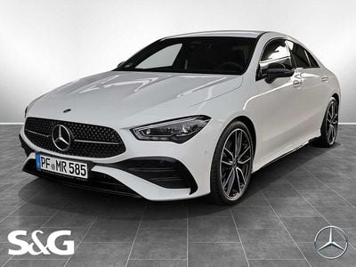 Second-hand Mercedes CLA200 AMG 163 CP (119 kW) 2026 Alb Coupe