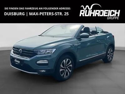 Usata VW T-Roc Cabriolet Active 110 CV (80 kW) 2021 Verde Cabrio