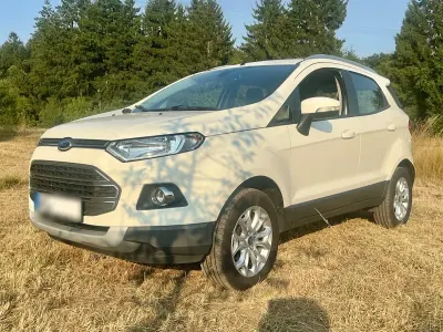 Gebraucht Ford Ecosport Titanium 125 PS (91 kW) 2015 Weiß SUV