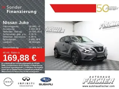 Second-hand Nissan Juke Acenta 114 CP (83 kW) 2025 Gri SUV