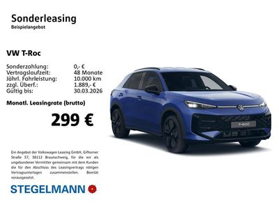 Neu VW T-Roc R-line 150 PS (110 kW) 2026 Grau SUV