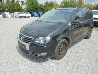 Gebraucht VW Touran Freestyle 140 PS (102 kW) 2009 Schwarz Van / Kleinbus