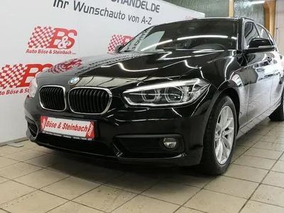 Brugt BMW 118 Advantage 136 HK (100 kW) 2017 Sort Hatchback