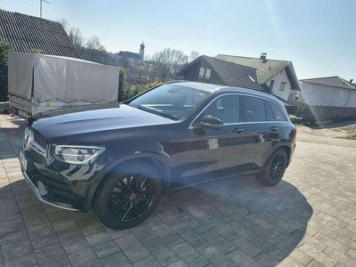 Gebraucht Mercedes GLC220 AMG line 194 PS (142 kW) 2020 Schwarz SUV