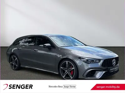 Gebraucht Mercedes CLA45 AMG AMG 421 PS (309 kW) 2025 Lack mountaingrau Coupé