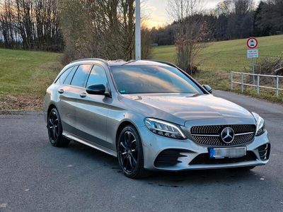 gebraucht Mercedes C300 4M T-Modell, AMG-Line, Night, Comand, Pano