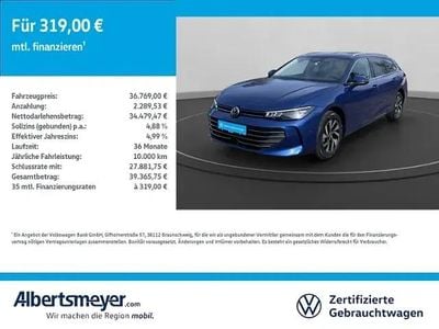 Usata VW Passat Business 150 CV (110 kW) 2025 Blu Station wagon
