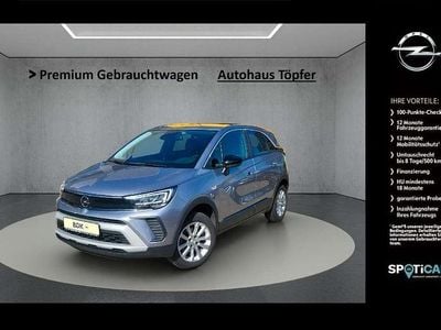 Gebraucht Opel Crossland X Elegance 131 PS (96 kW) 2022 Premium "quarz silber" SUV