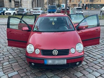 Gebraucht VW Polo 75 PS (55 kW) 2002 Rot Kleinwagen