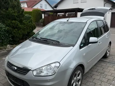 Gebraucht Ford C-MAX 100 PS (73 kW) 2009 Silber Van / Kleinbus