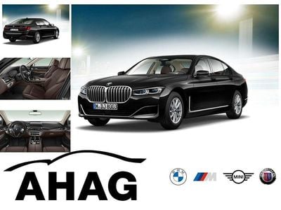 Schwarz Gebraucht 2021 BMW 740 Sport Line Limousine | 55.840 € (Etwas zu teuer)