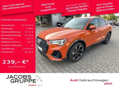 Gebraucht Audi Q3 Sportback S-Line 150 PS (110 kW) 2025 Orange SUV
