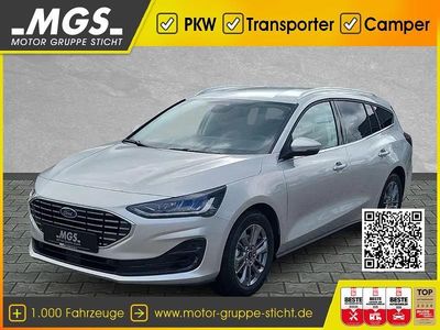 Neu Ford Focus Titanium 125 PS (91 kW) 2025 Polarsilber metallic Limousine