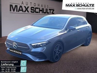 Gebraucht Mercedes A180 AMG 136 PS (100 kW) 2025 Metalliclack mountaingrau Kleinwagen