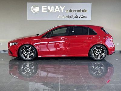 Jupiterrot unilack Gebraucht 2018 Mercedes A200 AMG line Limousine | 21.498 € (Fairer Preis)