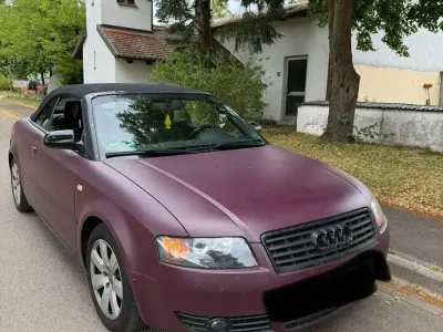 Gebraucht Audi A4 Cabriolet 170 PS (125 kW) 2002 Violet Cabrio
