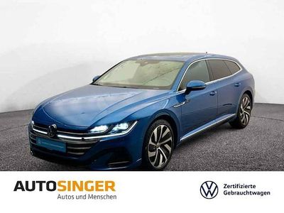 Gebraucht VW Arteon R-line 150 PS (110 kW) 2023 Eisvogelblau metallic Kombi
