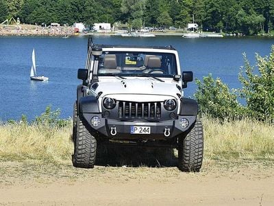 Gebraucht Jeep Wrangler Unlimited Rubicon 284 PS (208 kW) 2014 Weiß SUV