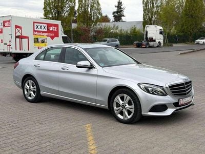 Usata Mercedes C200 Exclusive 184 CV (135 kW) 2015 Argento Berlina