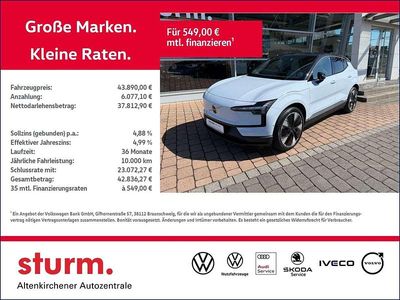 Gebraucht Volvo EX30 Performance 314 kW (428 PS) 2025 Cloud blue SUV