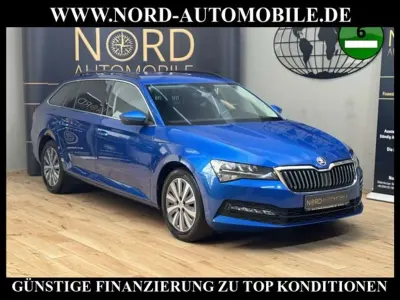 Gebraucht Skoda Superb Ambition 200 PS (147 kW) 2022 Blau Kombi