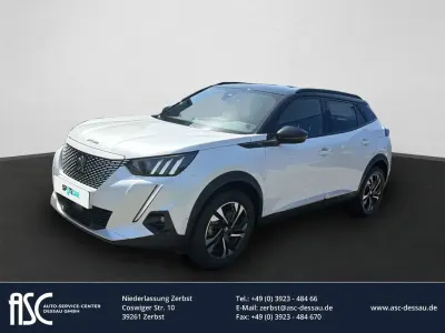 Gebraucht Peugeot e-2008 GT 100 kW (136 PS) 2022 Weiß SUV