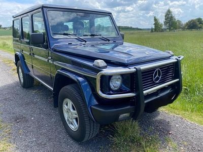 Second-hand Mercedes G350 136 CP (100 kW) 1994 Albastru SUV