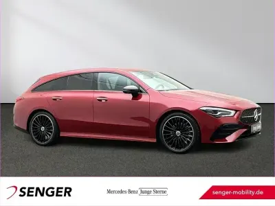 Brugt Mercedes CLA200 Shooting Brake AMG 163 HK (119 kW) 2025 Rød Stationcar