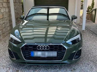 Gebraucht Audi A5 Cabriolet S-Line 265 PS (194 kW) 2023 Grün Cabrio