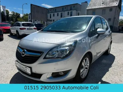 Gebraucht Opel Meriva Style 120 PS (88 kW) 2015 Silber Van / Kleinbus