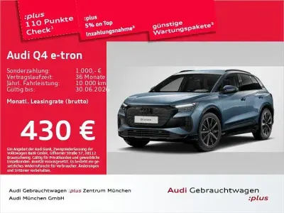 Gebraucht Audi Q4 e-tron Advanced Plus 210 kW (286 PS) 2025 Geysirblau metallic SUV